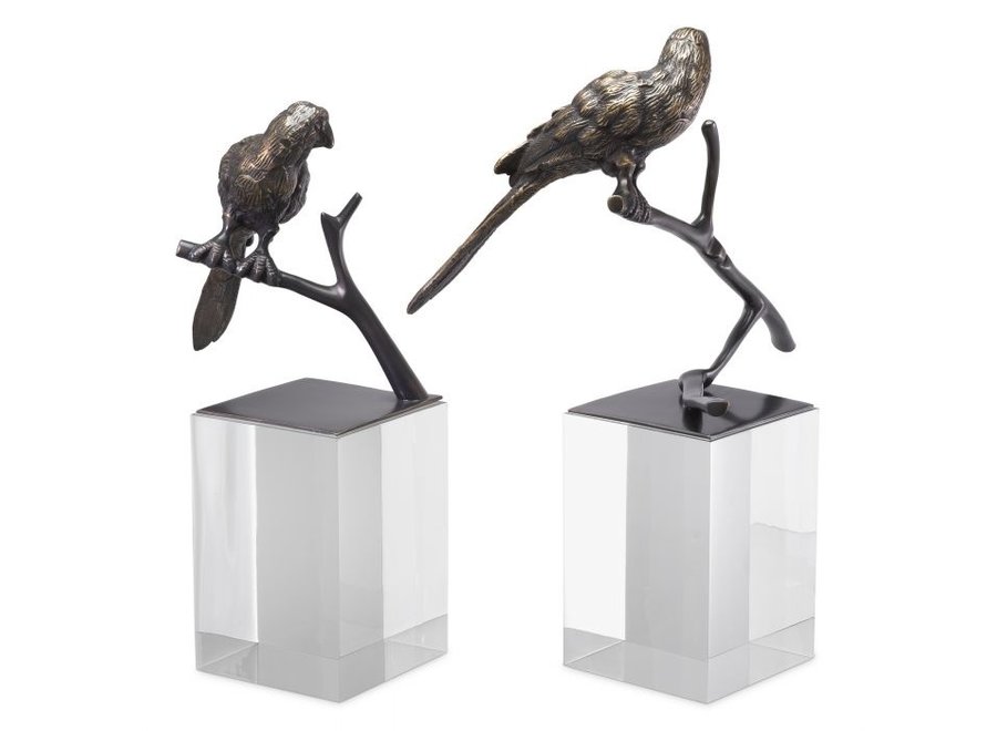 Object 'Morgana' Set of 2 - Bronze