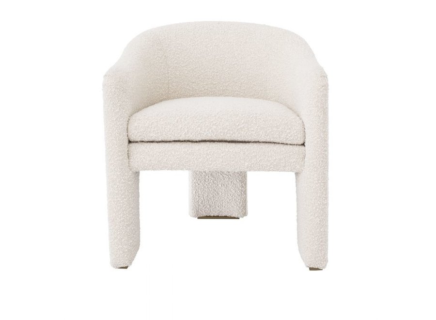 Fauteuil 'Pebbles' - Bouclé cream