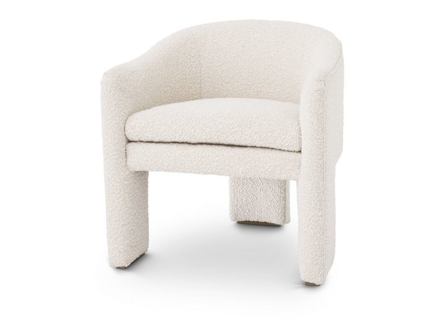 Chaise 'Pebbles' - Bouclé crème