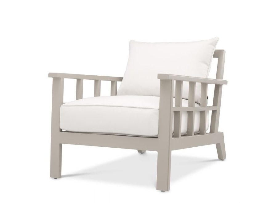 Outdoor Armchair 'Cap-Ferrat'- Sand