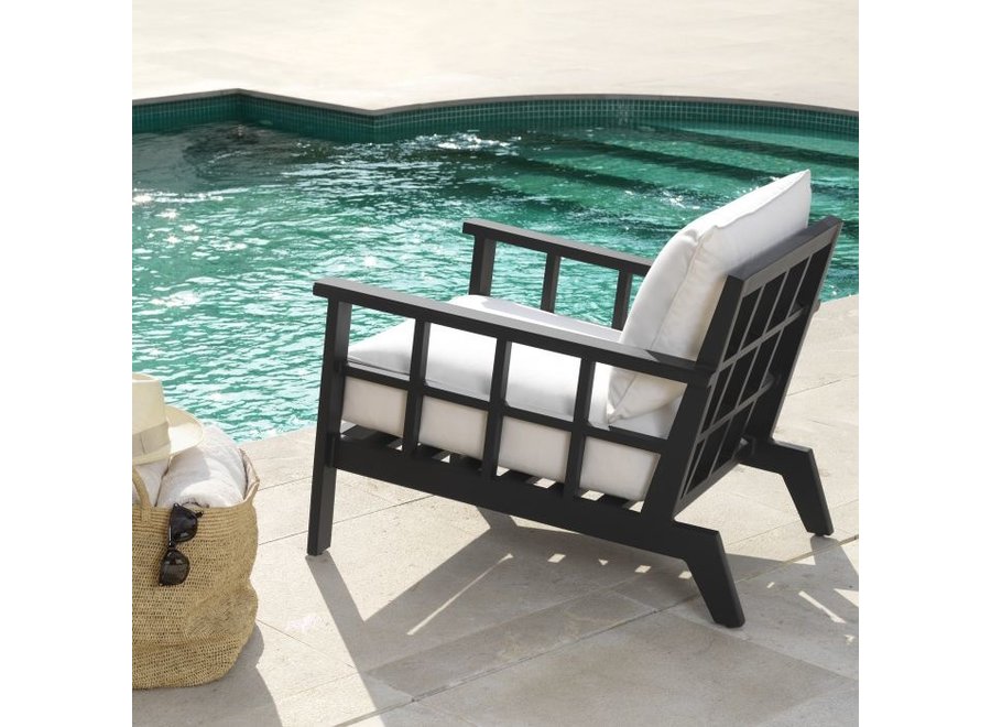 Outdoor Armchair 'Cap-Ferrat' - Black