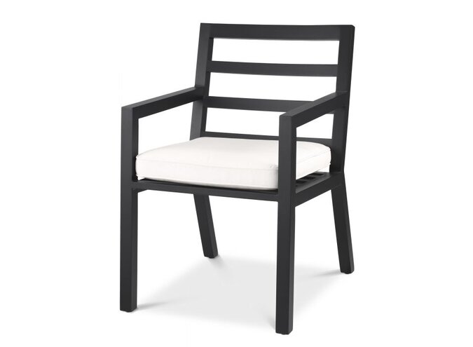 Outdoor Dining chair Delta - Black