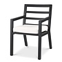 Outdoor Dining chair 'Delta' - Black