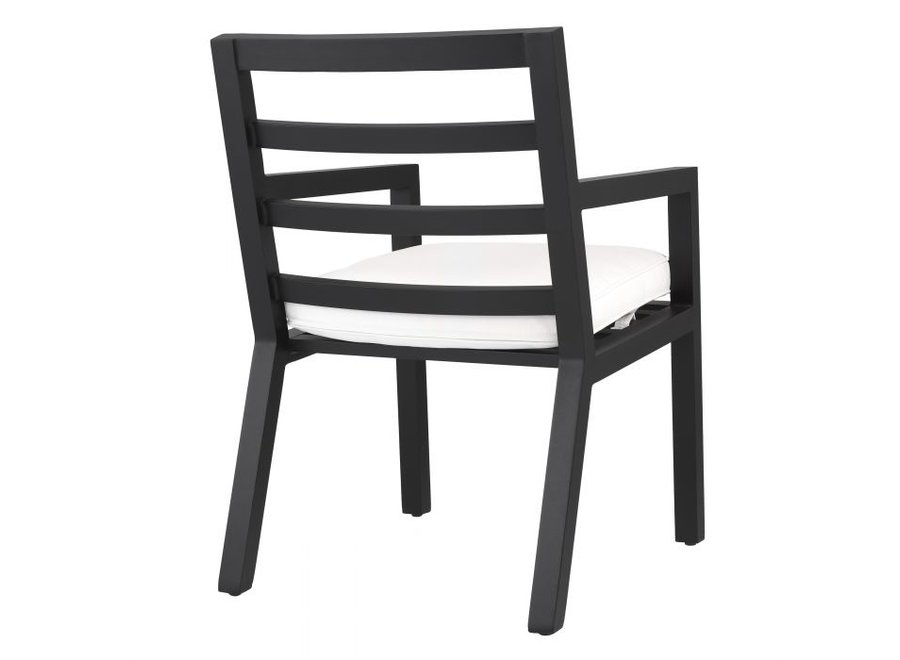 Outdoor Dining chair 'Delta' - Black