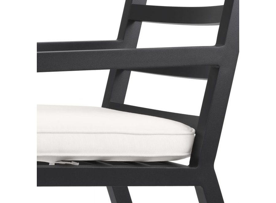 Outdoor Dining chair 'Delta' - Black