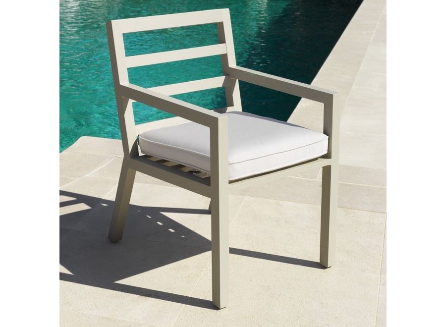 Outdoor  Dining chair 'Delta' - Sand