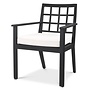 Outdoor Dining room chair 'Cap-Ferrat' - Black