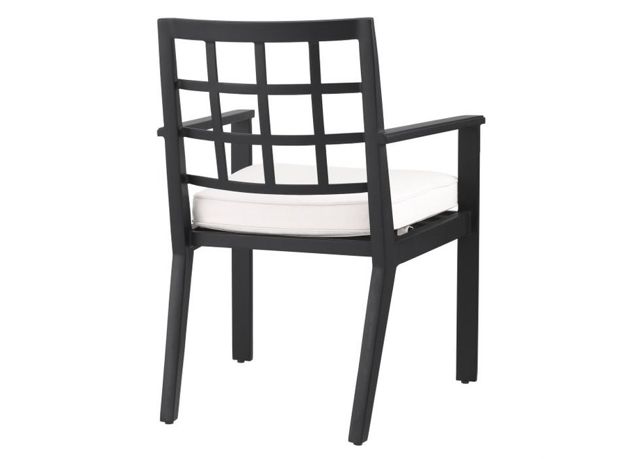 Outdoor Dining room chair 'Cap-Ferrat' - Black