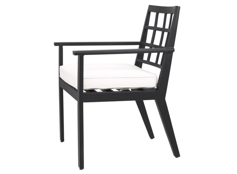 Outdoor Dining room chair 'Cap-Ferrat' - Black