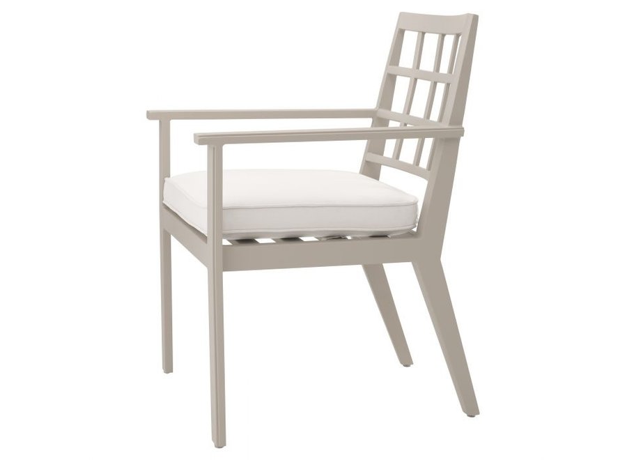 Outdoor  Dining chair 'Cap-Ferrat' - Sand