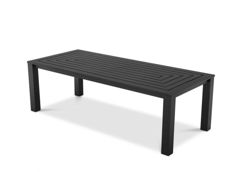 Outdoor Dining table 'Vistamar' - Black