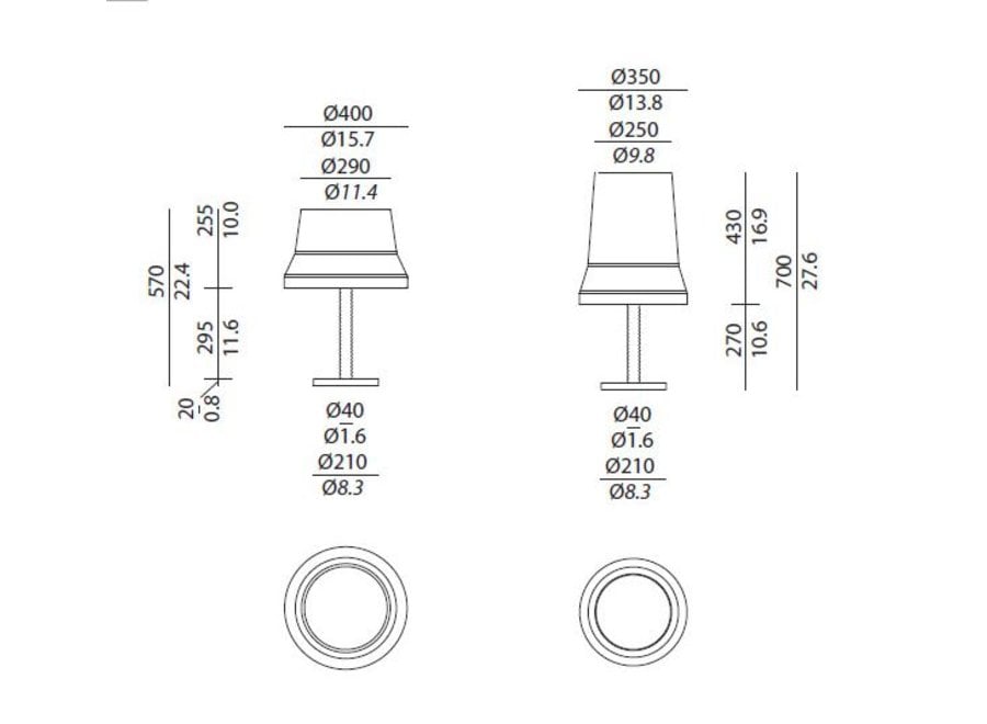 Tischlampe 'Audrey' dekoriert mit Seide Akzenten.