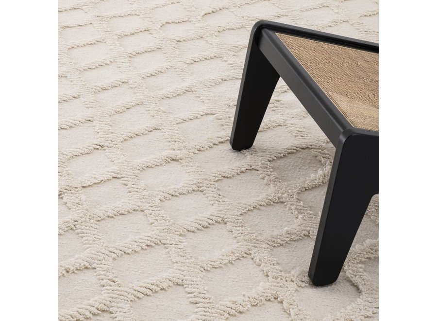 Tapis 'Carré' - Ivory