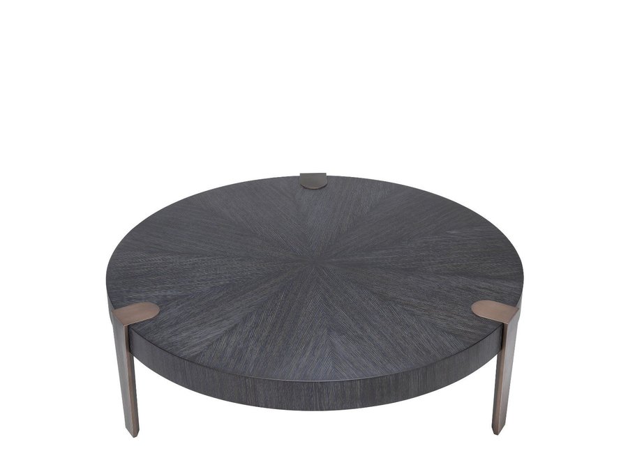 Coffee table 'Oxnard' Charcoal Grey Oak