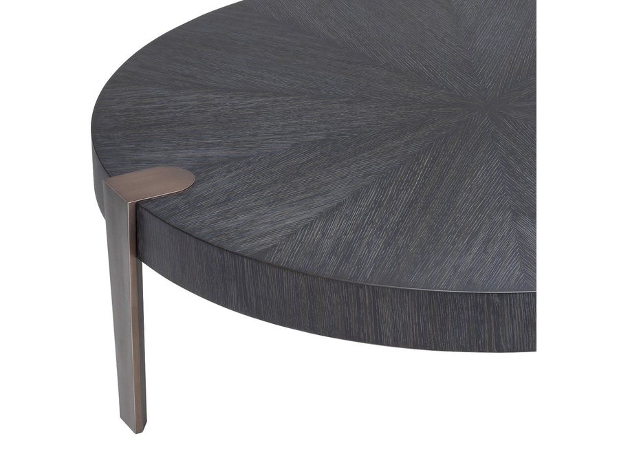 Coffee table 'Oxnard' Charcoal Grey Oak