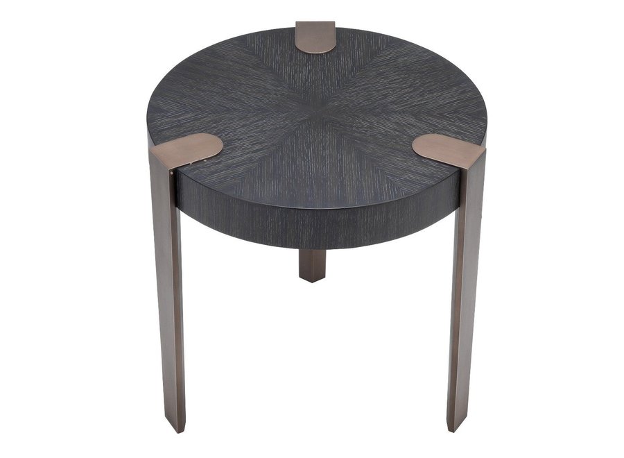 Beistelltisch 'Oxnard' Charcoal Grey Oak