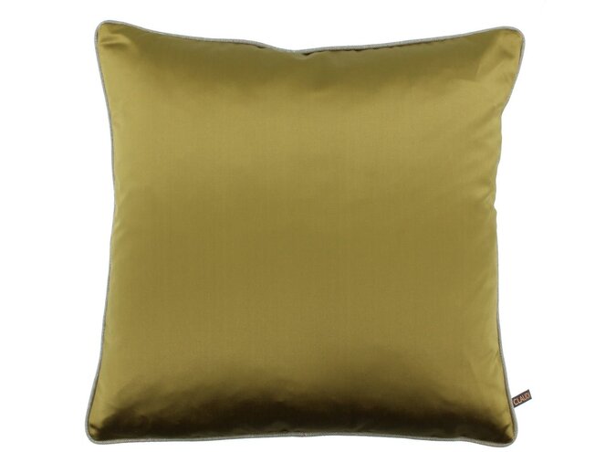 Coussin Dafne Mustard + Piping Sand