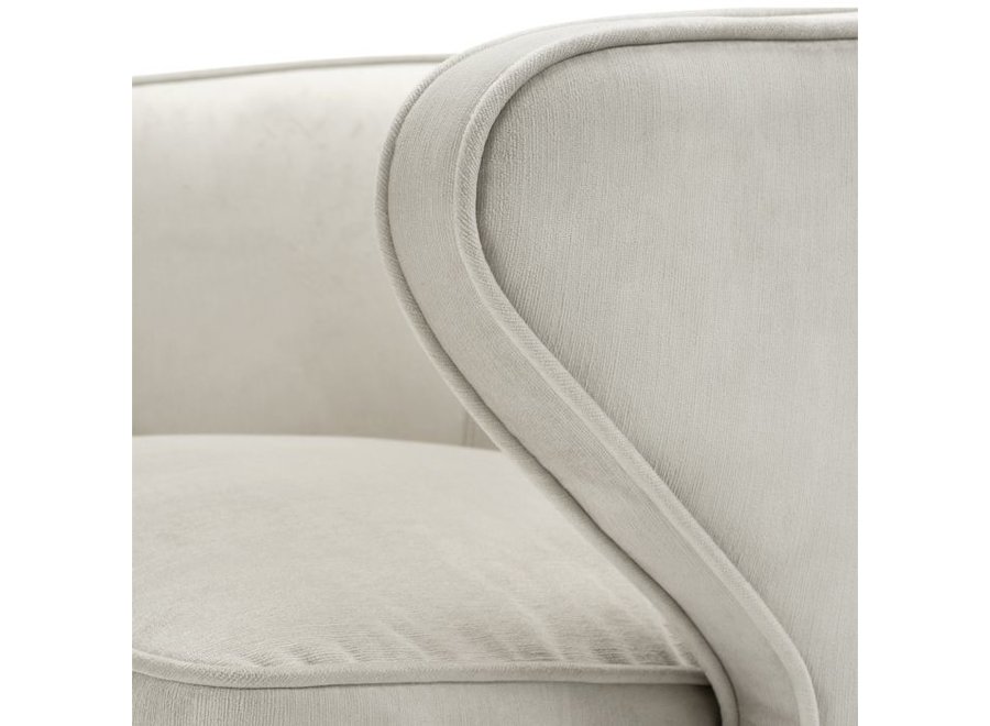 Chaise pivotante 'Dorset' - Pebble grey