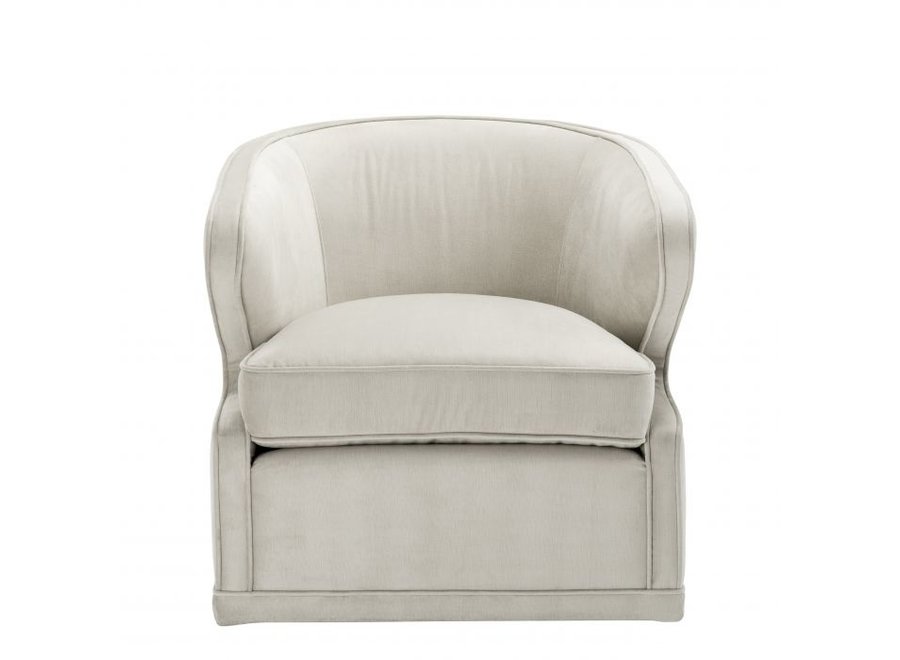 Chaise pivotante 'Dorset' - Pebble grey