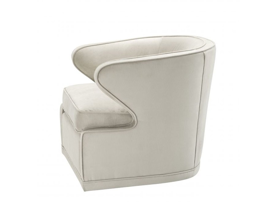 Swivel chair 'Dorset' - Pebble grey