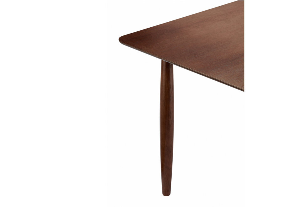 Dining table 'Oku' - Dark Smoked