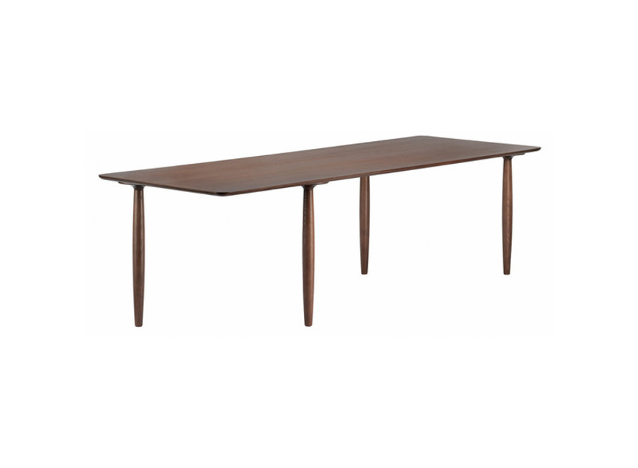 Dining table 'Oku' - Dark Smoked