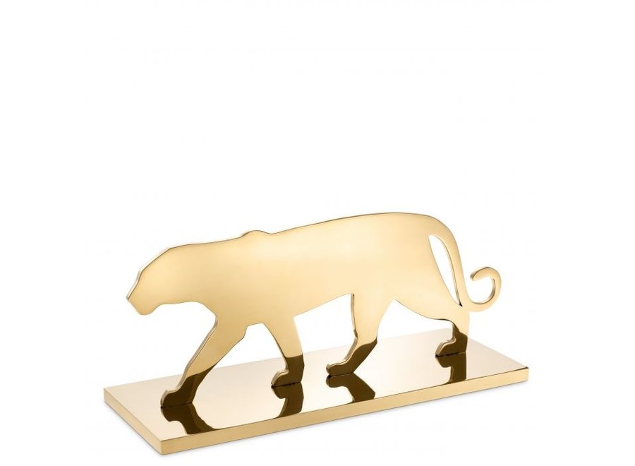 Object Panther Silhouette - Gold