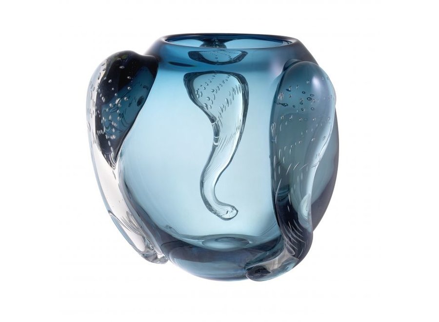 Vase Sianluca - L - Blue