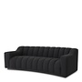 Sofa 'Kelly' - S - Bouclé black