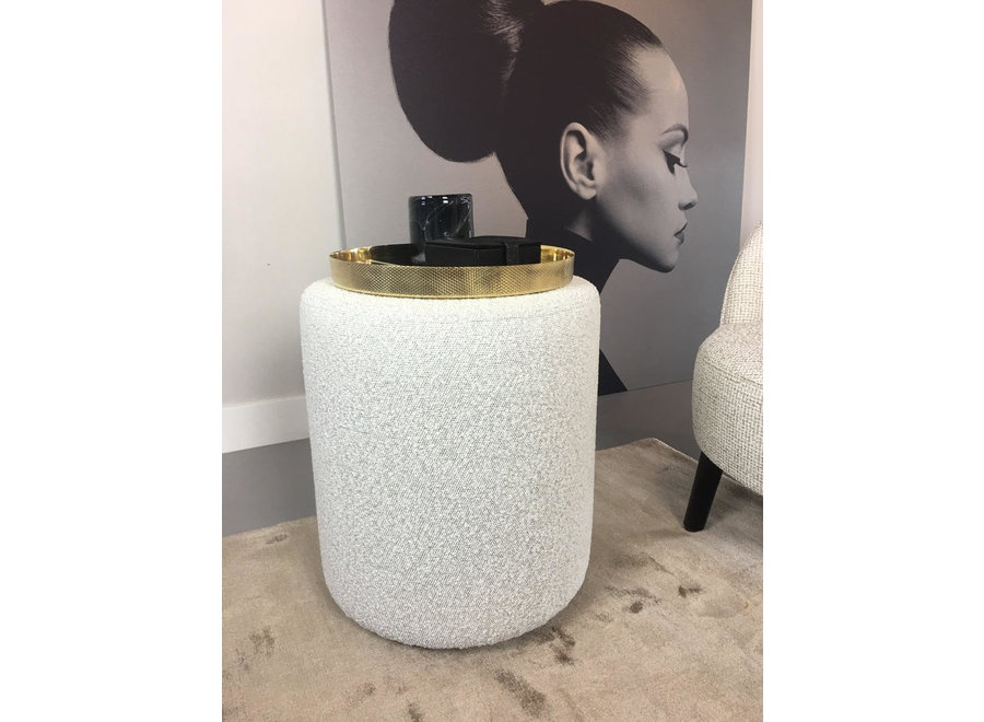 Pouf Tanja Off White