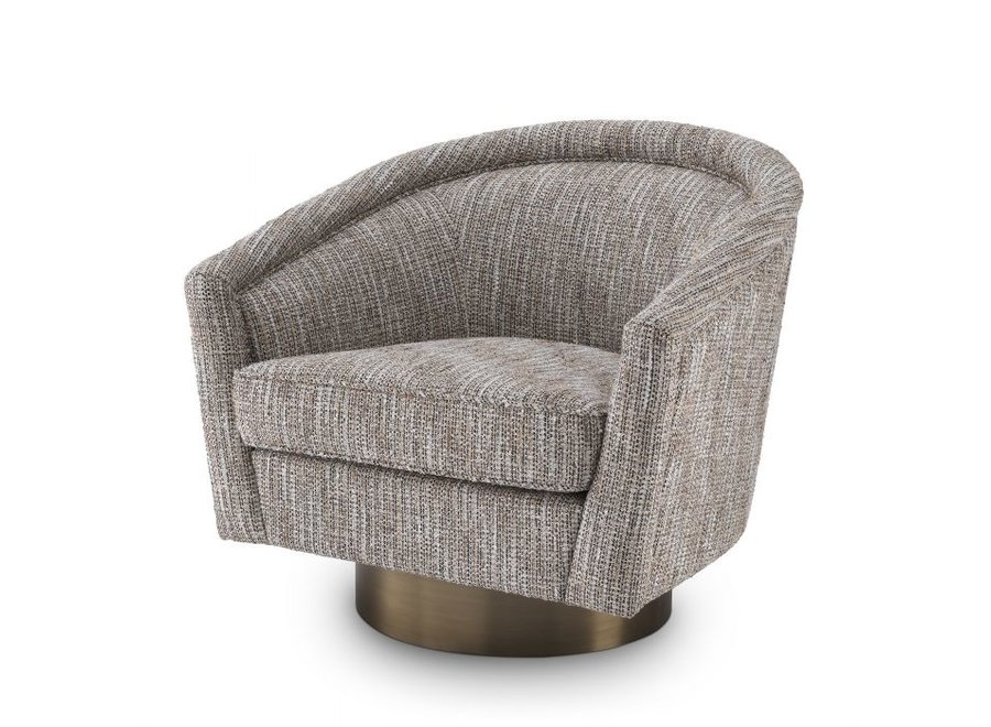 Swivel armchair 'Catene' - Mademoiselle beige