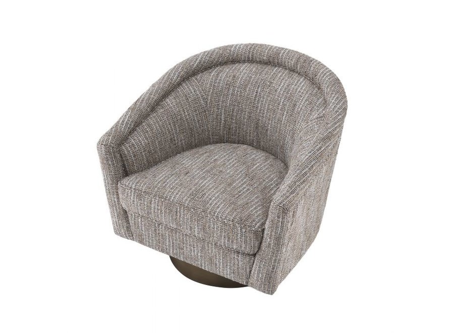 Swivel armchair 'Catene' - Mademoiselle beige