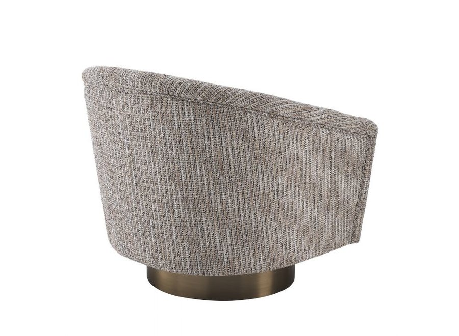 Swivel armchair 'Catene' - Mademoiselle beige