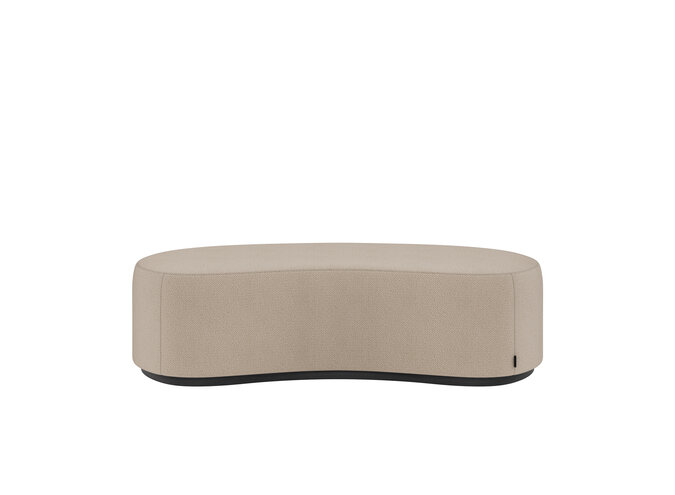 Bank 'Curve' - Boston Fabric Natural