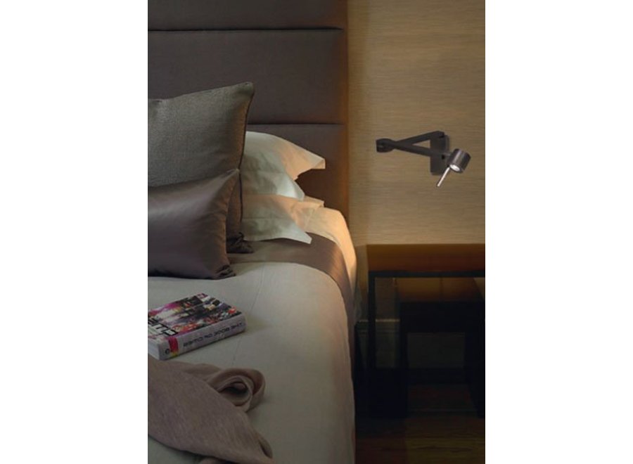 Bedside lamp 'Manhattan' in 2 colors