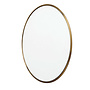Wall mirror around Copenhagen S - Antique Brass