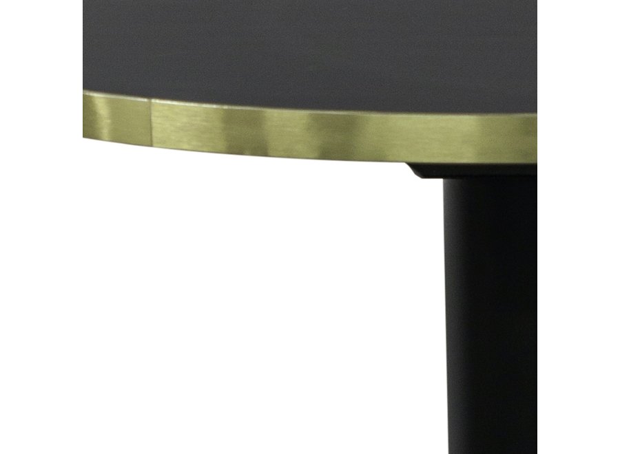 Bistro table 'Marais' Round - Gold