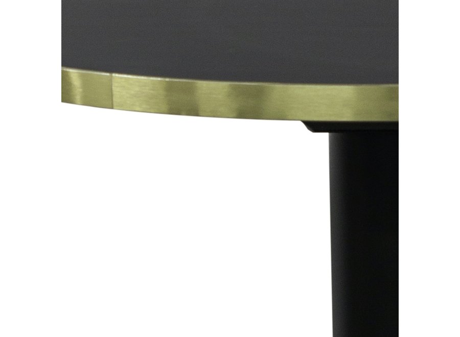 Table Bistro 'Marais' Round - Gold