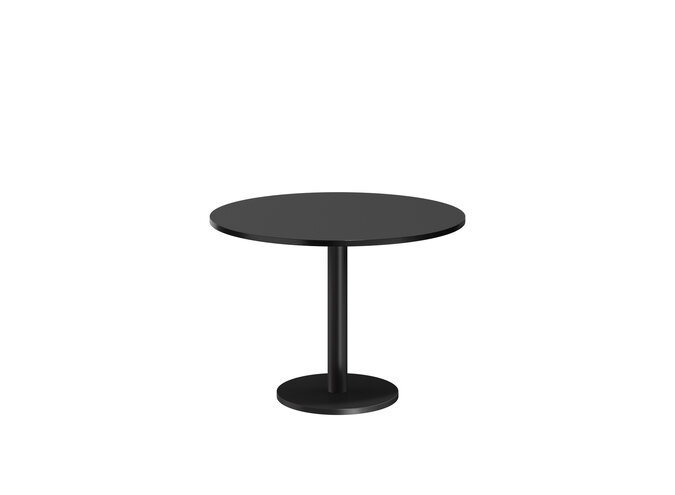 Bistro table 'Marais' Round low - Black