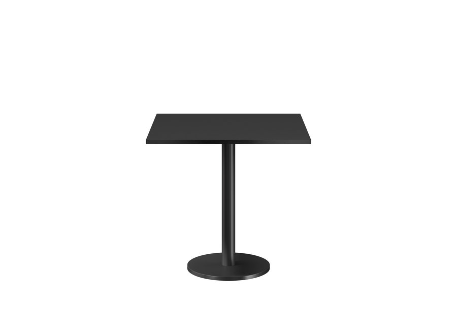 Bistro table 'Marais' Square - Black