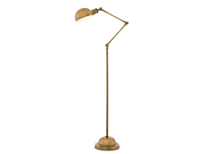 Lampadaire 'Soho' Laiton Antique