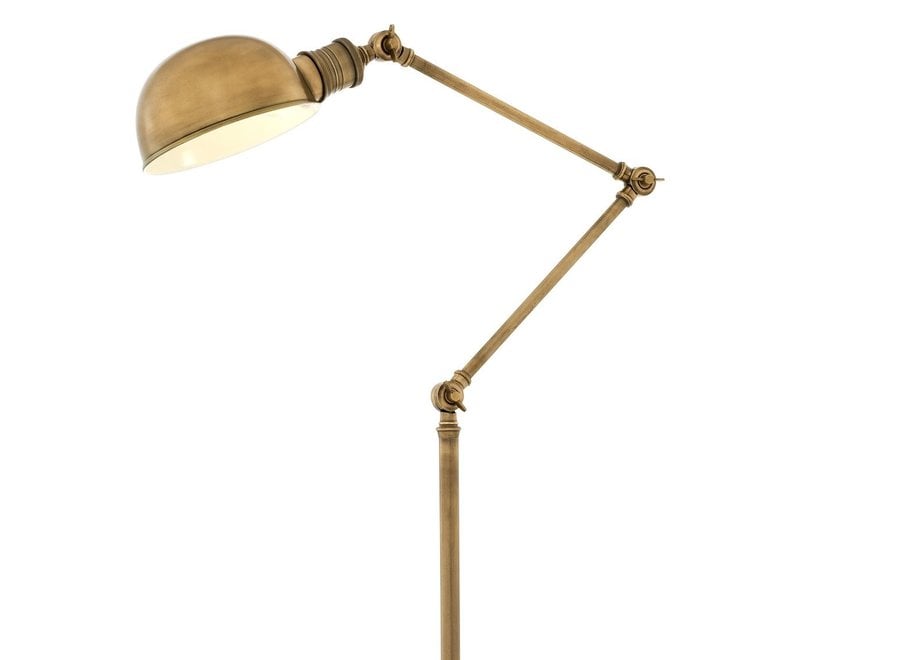 Lampadaire 'Soho' Laiton Antique