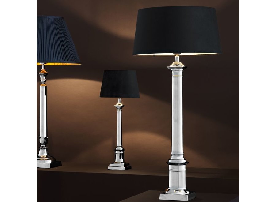 Table lamp 'Cologne' - L - Nickel