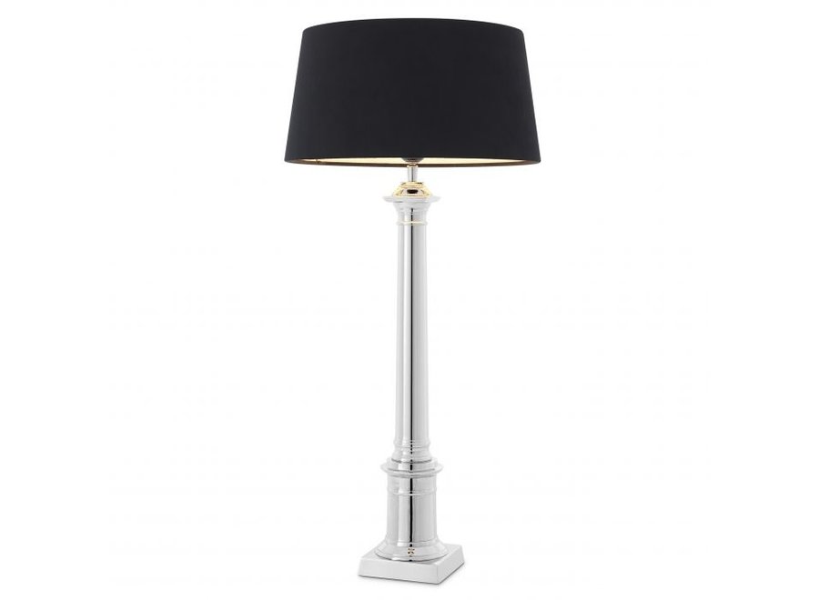 Table lamp 'Cologne' - L - Nickel