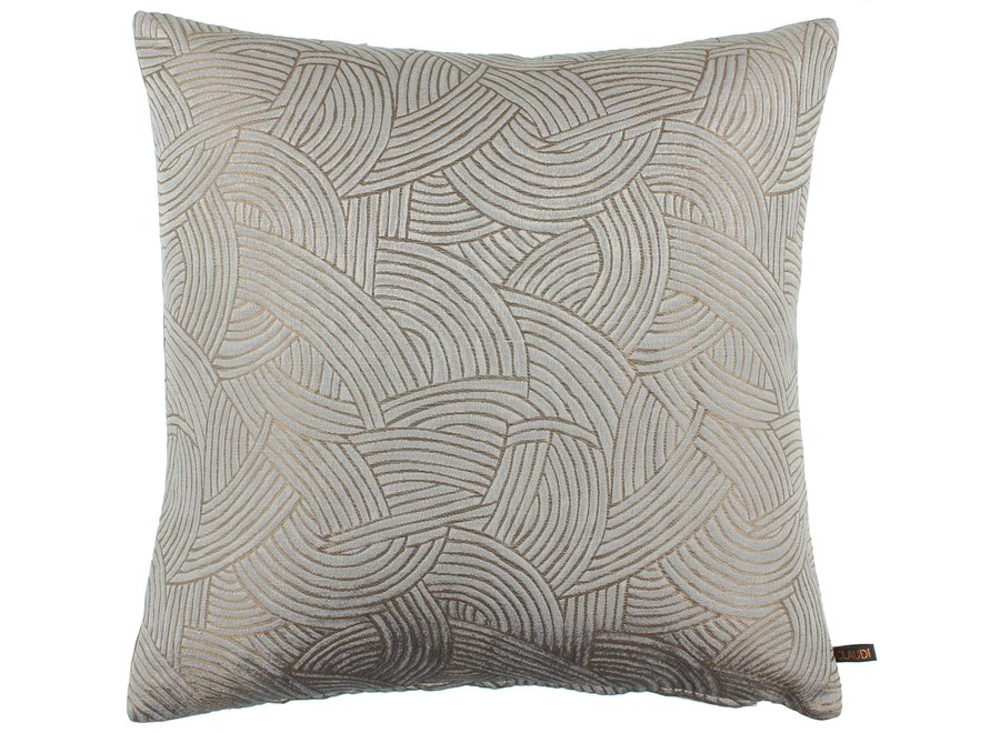 Coussin décoratif Bramana Dark Taupe