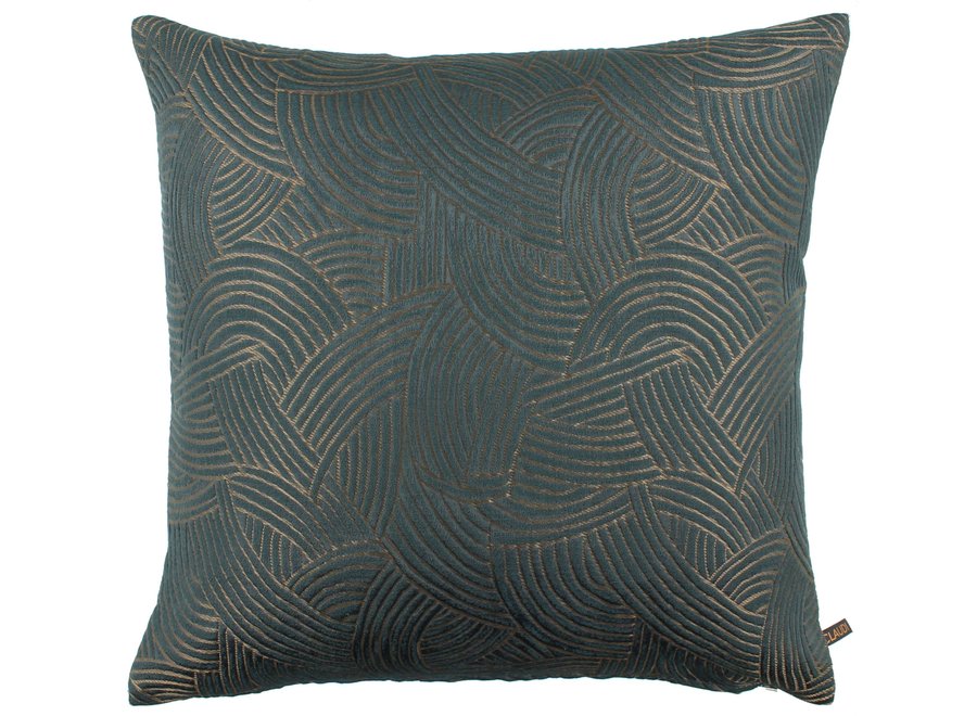 Decorative pillow Bramana Emerald