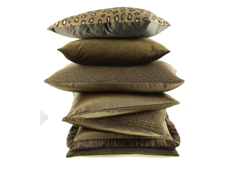 Coussin décoratif Paulina Dark Gold - New