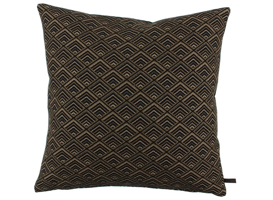 Decorative pillow Boleno Black/Gold