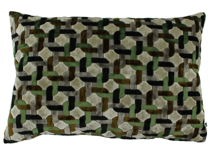 Coussin décoratif Carlito Exclusive Olive