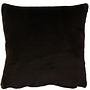 Coussin décoratif Carly Fur Chocolate